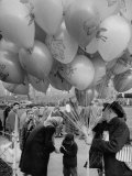 Buy Man Selling Balloons at Dwight D. Eisenhower's Inauguration at AllPosters.com
