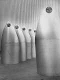 Ryan Aeronautical Workers Inside Steel Shells for Exhaust of Douglas C-133 Military Transport Plane