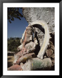 Stone Sculpture Shrine to the Hindu Deity Ganesh
