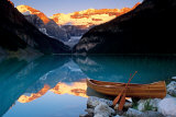 Canoe On Lake Louise