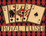 Royal Flush Poker Poster