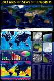 Oceans & Seas Poster