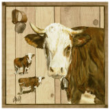 Buy Vache Marron et Blanche at AllPosters.com