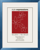 Confetti Blue Frame Fits 16 x 20 Print