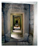 Hallway in Angkor Thom, Cambodia