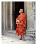 Monk at Angkor Wat, Cambodia