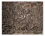 Stone Engraving, Angkor Wat, Cambodia