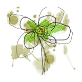 Buy Liquid Green Flower at AllPosters.com