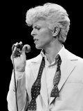Buy Musician David Bowie Singing on Stage at AllPosters.com