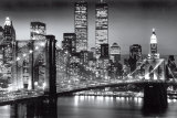 New York Manhattan Black - Berenholtz Poster