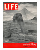 Sand-bagged Sphinx, Wartime Worries over Things of Antiquity, October 19, 1942