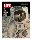 Buy To the Moon and Back, Reflections on Astronauts Facemask, August 11, 1969 at AllPosters.com