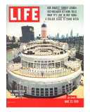 USS Constitution and Crew, June 27, 1955