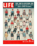 4 and 5 Year Olds from Stuyvesant Private School, US Birth Rate and Economic Effects, June 16, 1958