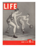 Buy USC Basketball Player Ralph Vaughn Dribbling Past Teammate Tom McGarvin, January 15, 1940 at AllPosters.com