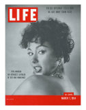 Actress Rita Moreno, March 1, 1954