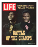 Buy Boxers Muhammad Ali and Joe Frazier, March 5, 1971 at AllPosters.com