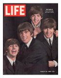 The Beatles, Ringo Starr, George Harrison, Paul Mccartney and John Lennon, August 28, 1964
