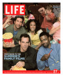Stars of Madagascar, David Schwimmer, Jada Pinkett Smith, Chris Rock and Ben Stiller, May 27, 2005