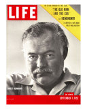Author Ernest Hemingway Taken, September 1, 1952