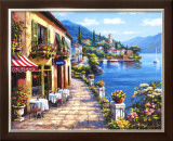 Overlook Cafe I Framed Art Print
