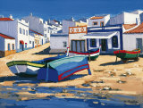 Barque Bleue a Alvor