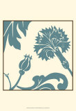 Buy Teal Floral Motif II at AllPosters.com