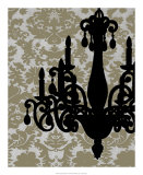 Buy Chandelier Silhouette I at AllPosters.com