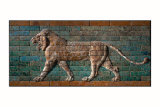 Babylon Lion in Glazed Brick Relief