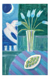 Buy Blue Tulips in the Window at AllPosters.com