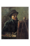 Self-Portrait with Dark Felt Hat in Front of the Easel
