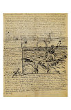 Sketch of the Sower in a Letter to Emile Bernard