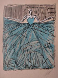Composition 40 sur papier kraft