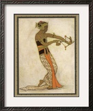 Buy Javanese Dancer Drawing a Bow in a Highly Stylized Movement at AllPosters.com