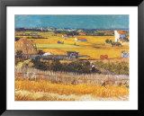 Harvest at Arles, c.1888