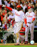 Ryan Howard & Chase Utley Game 4 of the 2008 MLB World Series