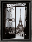 Eiffel Tower from the Trocadero Framed Art Print