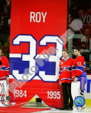 Patrick Roy & Carey Price Jersey Retirement Night 2008-09