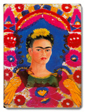 Mexico Frida Kahlo Senorita Fiesta Wood Sign