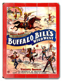 Buffalo Bill's Wild West Wood Sign