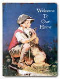 Boy & Dog - Welcome