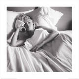 Marilyn Monroe: Bed Kunstdruck