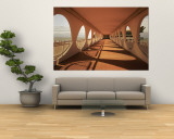 Corridor of a Building, Lignano Sabbiadoro, Italy