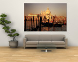 Gondolas in a Canal, Venice, Italy