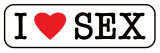 I Love Sex Poster