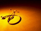 Studio Shot of a Stethoscope on Yellow Surface