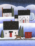 Buy Winter Season Snow in Neighborhood at AllPosters.com
