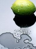 Buy Juicy Lime in Puddle of Water at AllPosters.com