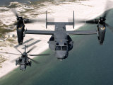 MI-17 Hip Helicopter Hovers over a Firing Range in Afghanistan
