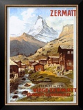 Buy Swiss Alps, Zermatt Matterhorn at AllPosters.com